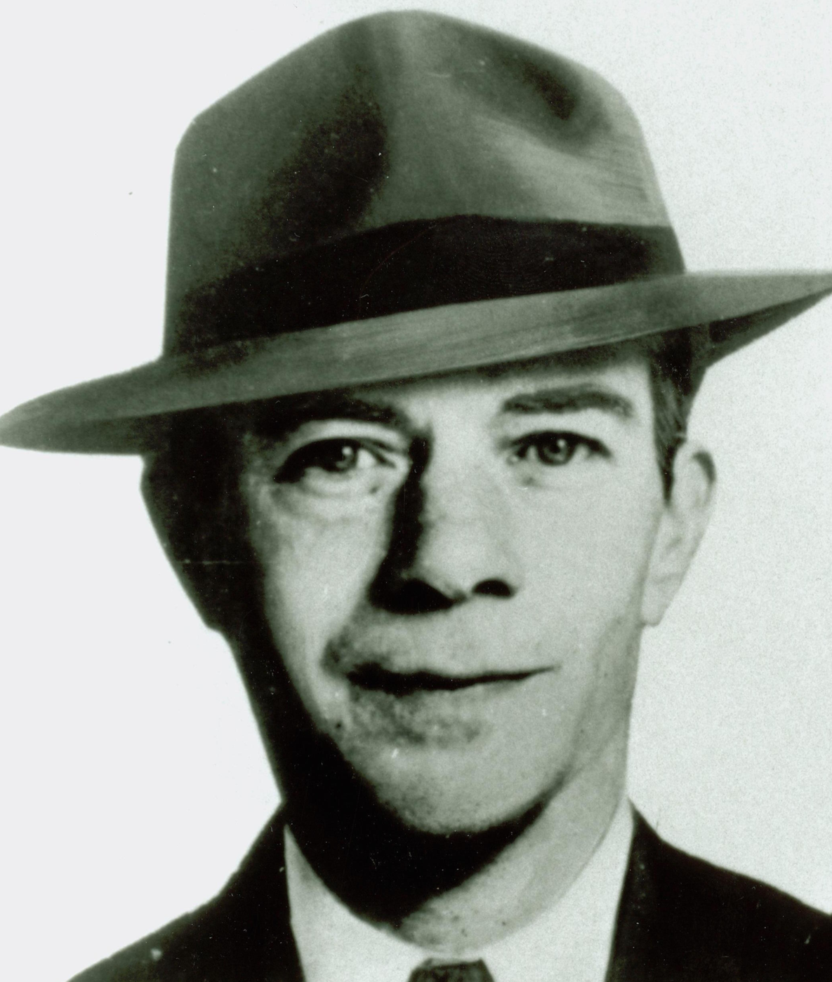 Willie Sutton: a white man in a hat.